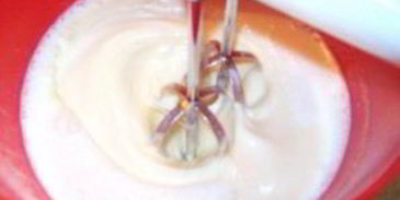 бисквит с творожной начинкой