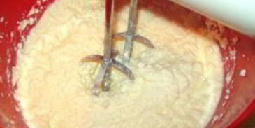 бисквит с творожной начинкой