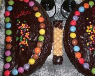 Детский торт Бабочка