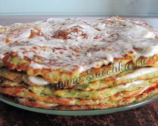 Кабачковый торт