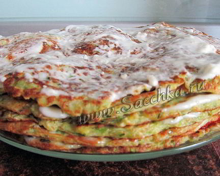 Кабачковый торт