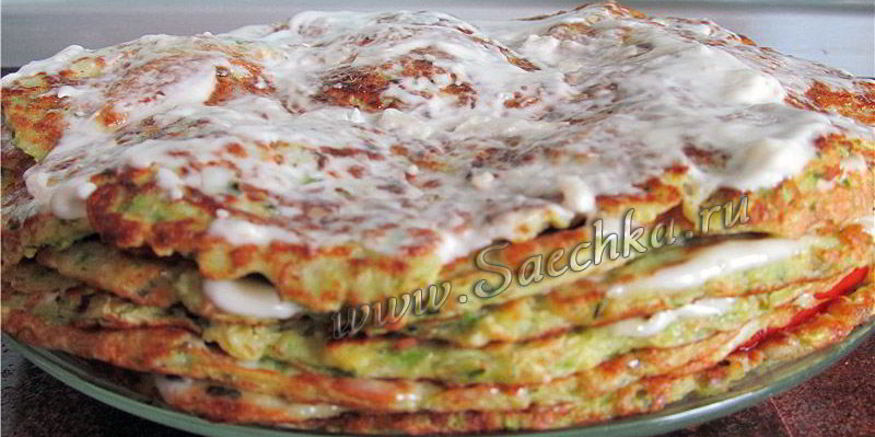 Рецепт кабачкового торта