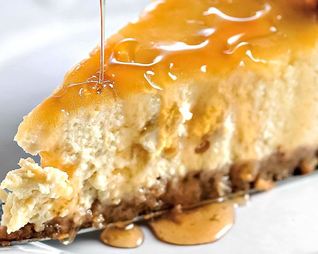 Карамельный торт с творогом из топленого молока