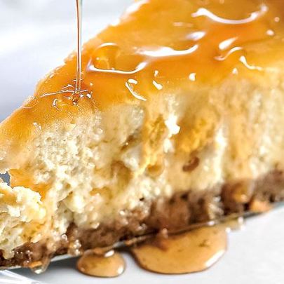 Карамельный торт с творогом из топленого молока