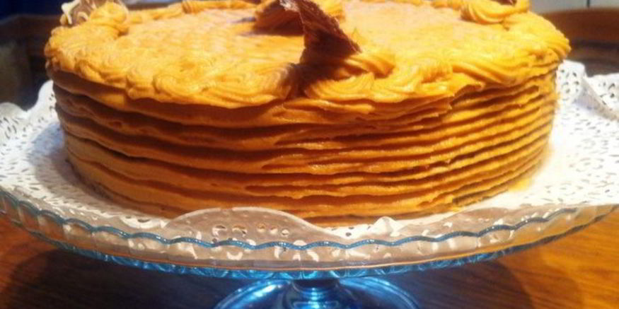 Рецепт карамельного торта