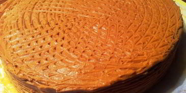 карамельный торт