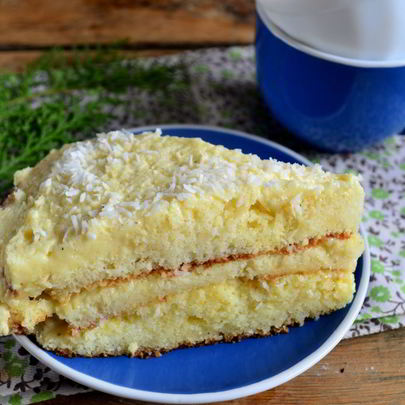 Кокосовый торт