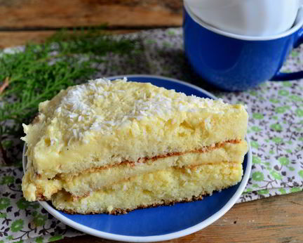 Кокосовый торт