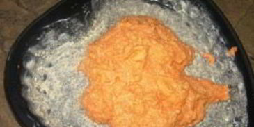 морковно-творожный торт