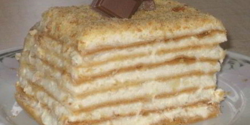 Рецепт наполеона пломбир