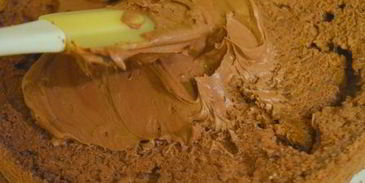 новогодний шоколадный торт ночное небо