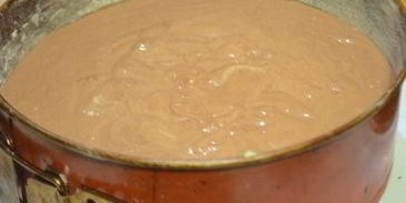 новогодний шоколадный торт ночное небо