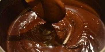 новогодний шоколадный торт ночное небо