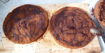 пасхальный кремообразный шоколадный торт с яичным ликером