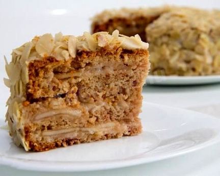 Постный торт наполеон