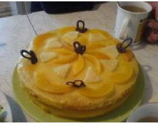 Постный торт Соковита рад сть