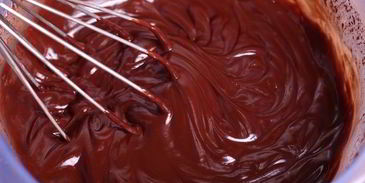 шоколадно-ягодный торт