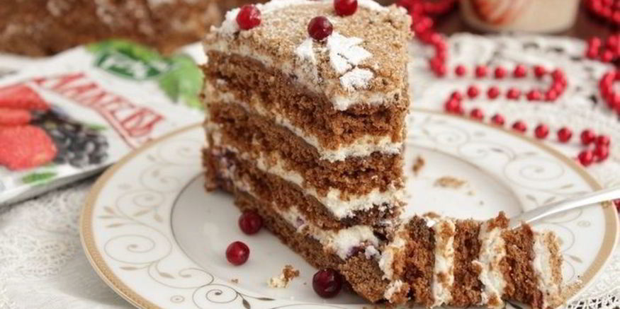 Рецепт шоколадного медовика