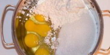 слоеный торт с заварным кремом