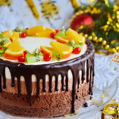 Торт 3 шоколада