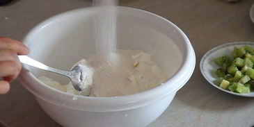 торт без выпечки конфетти