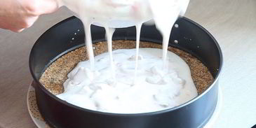 торт без выпечки конфетти