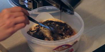 торт без выпечки конфетти