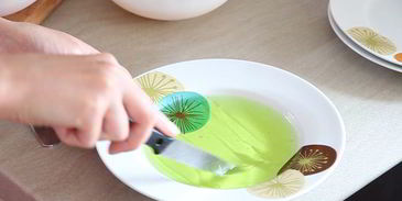 торт без выпечки конфетти