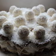 Рецепт Торта без выпечки с Рафаэлло