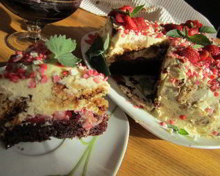 Торт Два бисквита