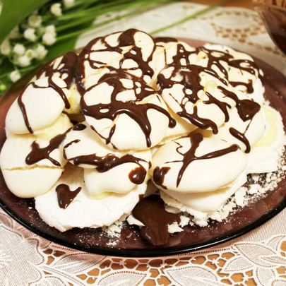 Торт Графские развалины с безе