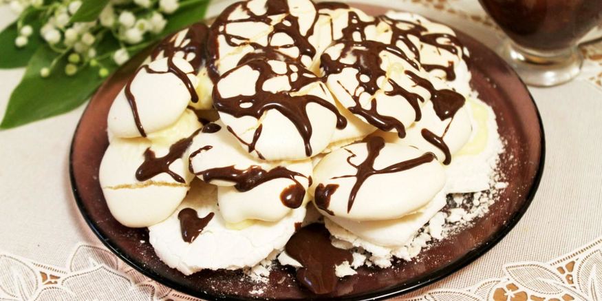 Рецепт торта графские развалины с безе