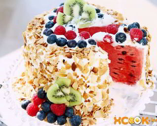 Торт из арбуза