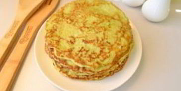 торт из кабачковых блинчиков