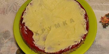 торт клубничный поцелуй