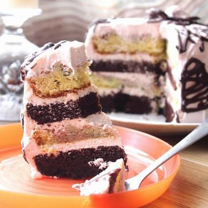 Торт Клюквенная авантюра