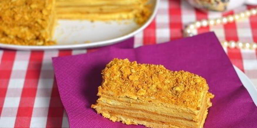 Рецепт торта наполеон по госту