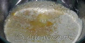 торт наполеон со сгущенкой