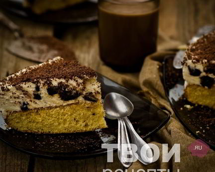 Торт с черносливом