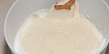 торт с кремом из сливок