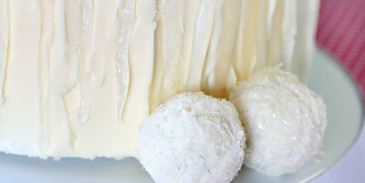 торт снежная горка