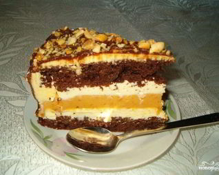 Торт Сникерс без выпекания