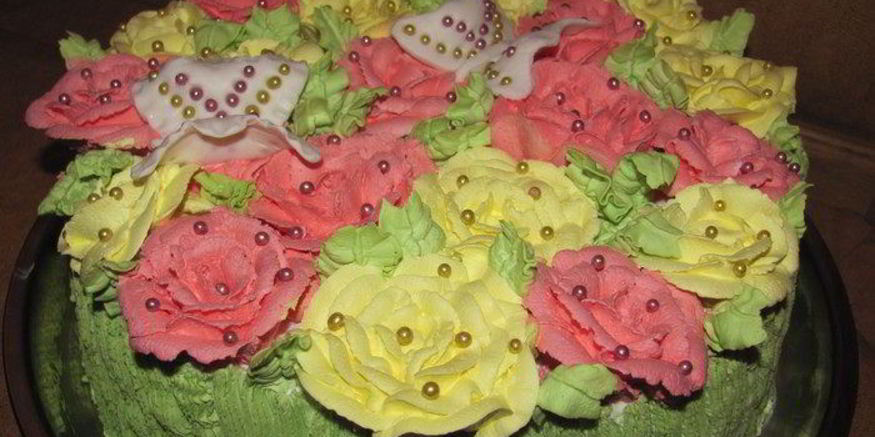 Рецепт торта воздушного замок