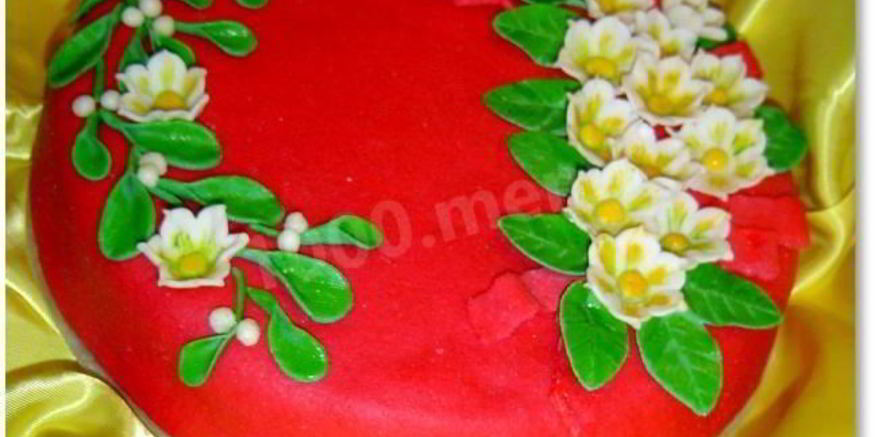 Рецепт торта зимнего цветок