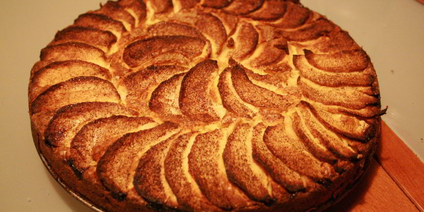 Рецепт яблочного торта по-итальянски