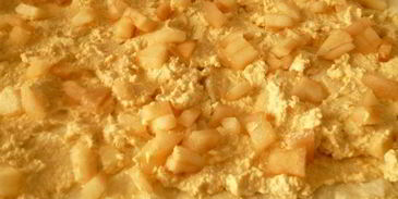 творожно-грушевый рулет