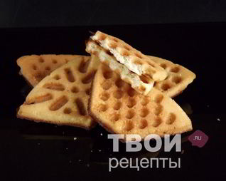 Бездрожжевые классические вафли