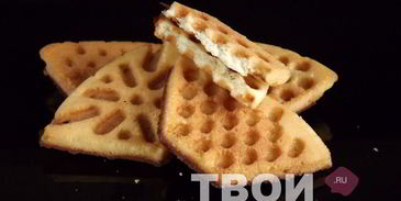 бездрожжевые классические вафли