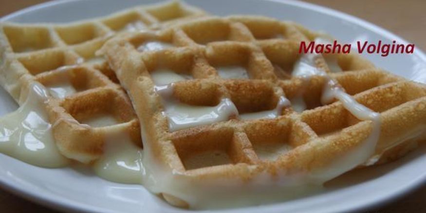 Рецепт брюссельских вафель