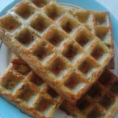 Картофельные вафли